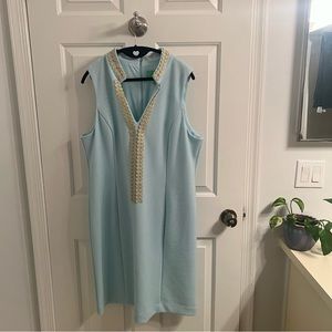 New without tags! Gold and Blue Dress